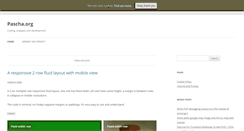 Desktop Screenshot of pascha.org